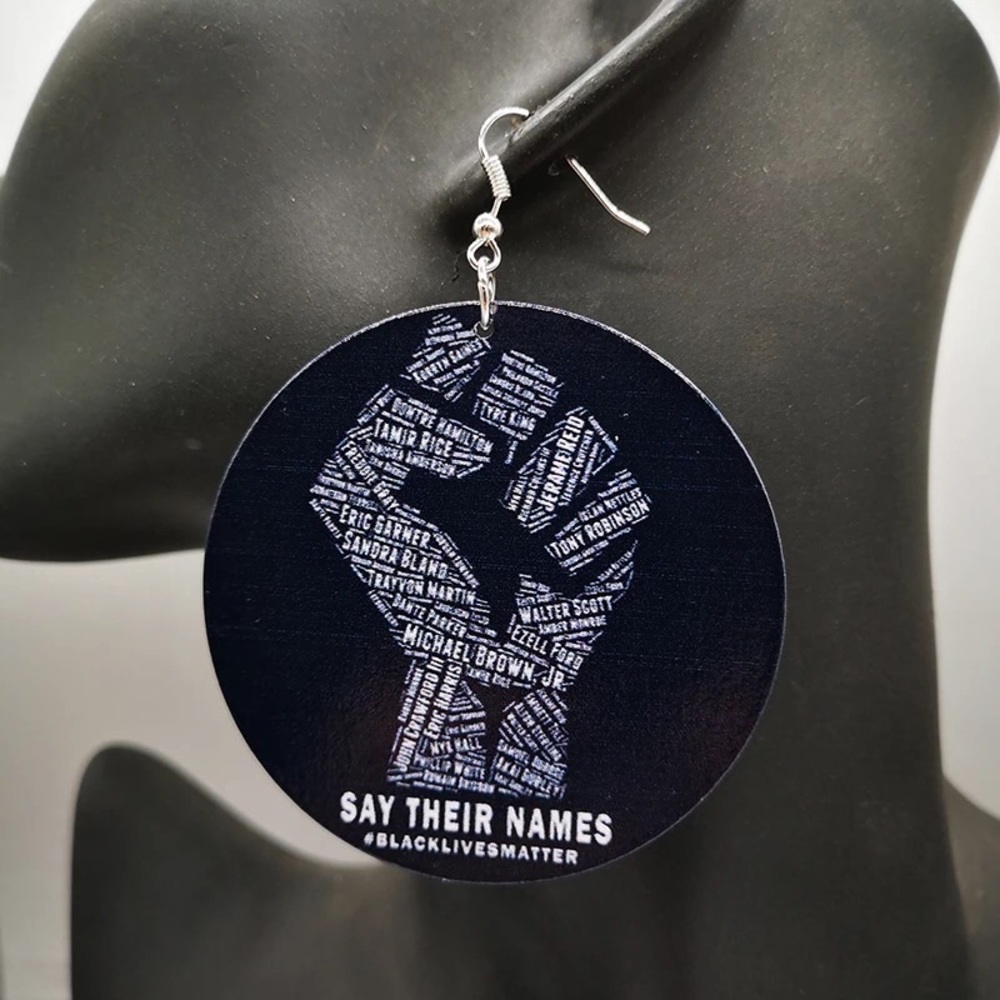 Black Lives Matter Earring